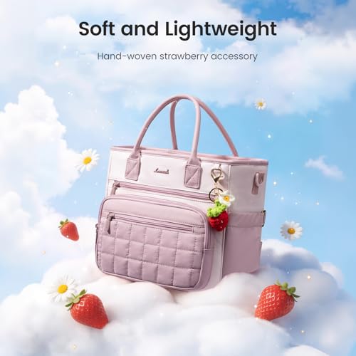 Wide Opening Leakproof Cooler Bag with Cup Holder for Work Picnic Beach Family College Mom Teache