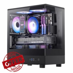 darkFlash Micro-ATX PC Case