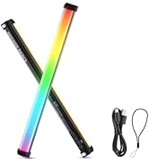NEEWER Upgraded RGB LED Studio Video Light with Tripod Stand, App Control 50W 7000Lx CRI97+ 3200-...