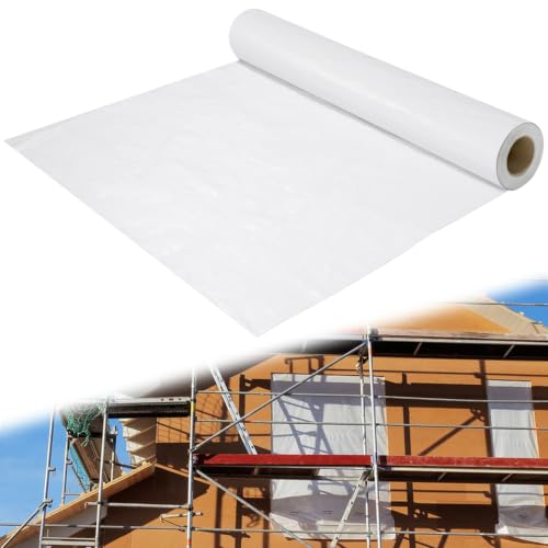 Heavy-Duty Breathable Plastic Sheeting House Vapor Barrier Drop Cloth for Home Commercial Building