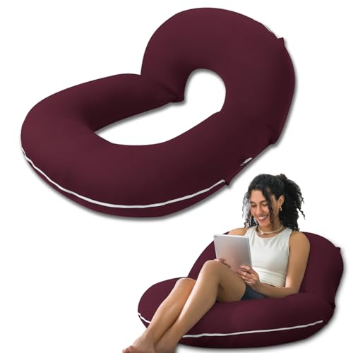Back Pillow for Sitting in Bed for Reading