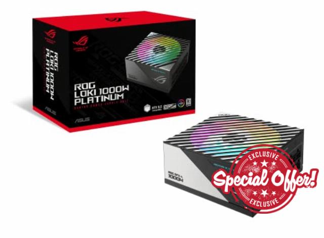 ASUS ROG Loki SFX-L 1000W Platinum (Fully Modular Power Supply
