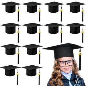 Berlune Child Size 2026 Preschool Grad Caps Bulk Kindergarten Graduation Cap Grad Hats with Metal 2026 Tassel for Preschool
