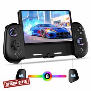 Moonag Switch Controllers Compatible with Nintendo Switch/OLED