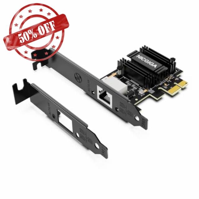 NICGIGA 10Gb PCIe 4.0 x1 Network Card