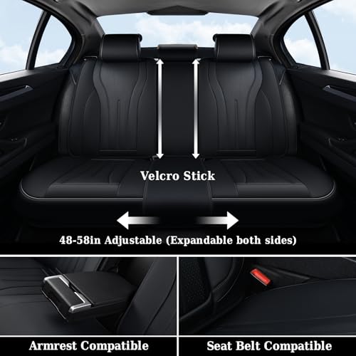 Front and Back Car Seat Protector Car Seat Cushion Universal Fit for Most Cars