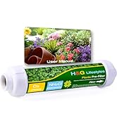 H&G lifestyles RV Iron Water Filter,Iron Filter for Garden Hose,with Standard 3/4" GHT Garden Hos...