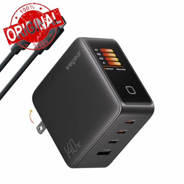 wegear 140W GaN USB C Charger Block