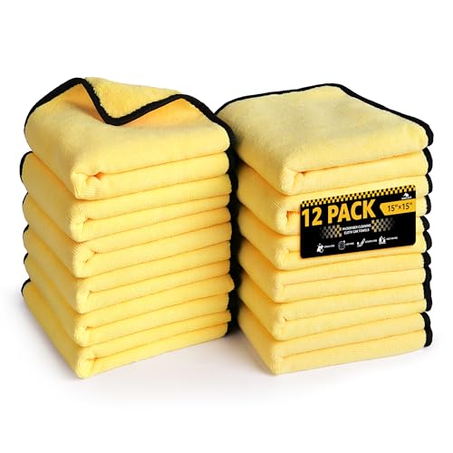 Car Drying Towels Car Detailing– XL Microfiber Towels for Cars