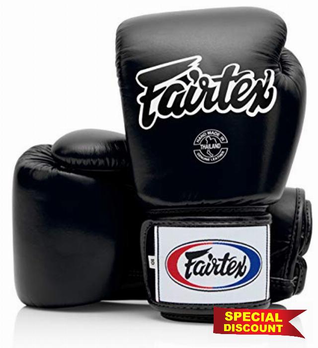 Fairtex BGV1 Muay Thai Boxing Training Sparring Gloves for Men