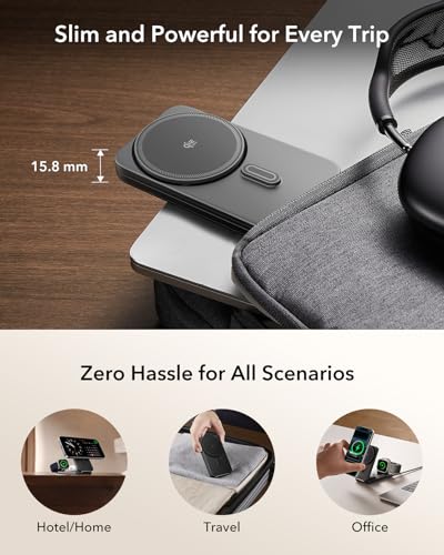 Phone-Cooling Wireless Charging Station Foldable