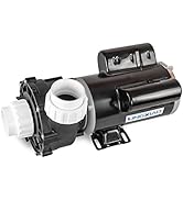 LINGXIAO SPA Pump, 2HP Hot Tub SPA Pump - 2 Speed LX SPA Pump, 115V/60HZ, 2" Port - 48 Frame (Mod...