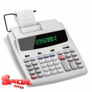 VUSIGN 12-Digit Desktop Printing Calculator with Tape Print Out