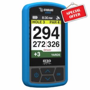 Izzo Swami Golf GPS Rangefinder - Color Display & Scorekeepe