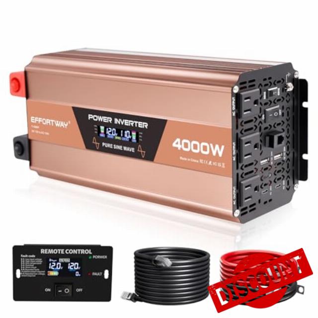 4000W Pure Sine Wave Inverter