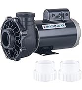 LINGXIAO 4HP Hot Tub SPA Pump - LX SPA Pump Motor 220V, 2.5" Port, Double Speed, Maximum Flow Rat...