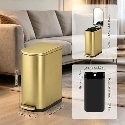 Wastebasket for Bathroom