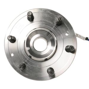 MOOG Front Rear Wheel Bearing & Hub Assembly - Front Wheel Hub Direct Replacement - Easy Install - with Rust Protectio