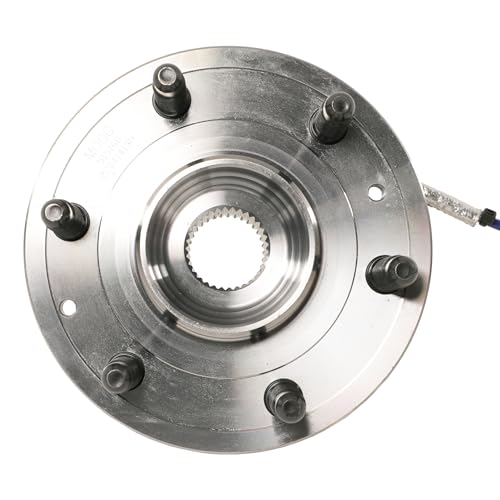 MOOG Front Rear Wheel Bearing & Hub Assembly - Front Wheel Hub Direct Replacement - Easy Install - with Rust Protectio