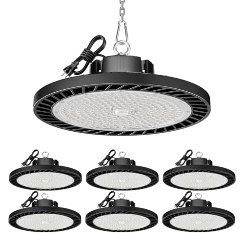 ONLYLUX UFO LED High Bay Lights 5000K 150W 6 Pack