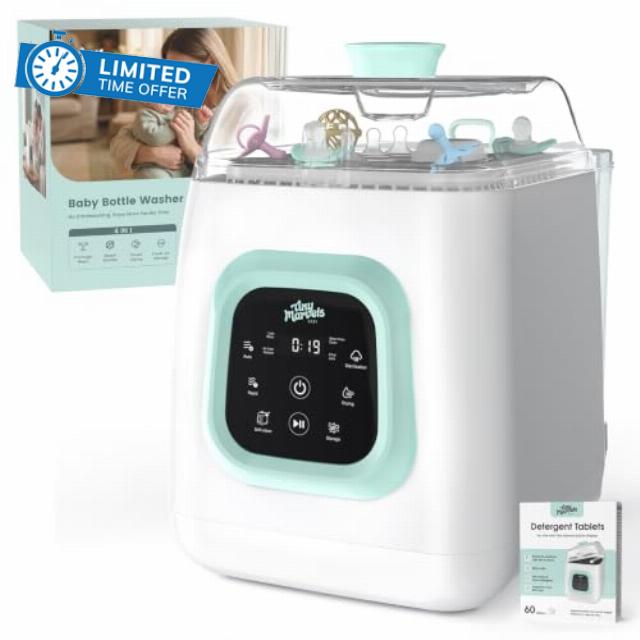 Tiny Marvels Baby Bottle Washer Pro