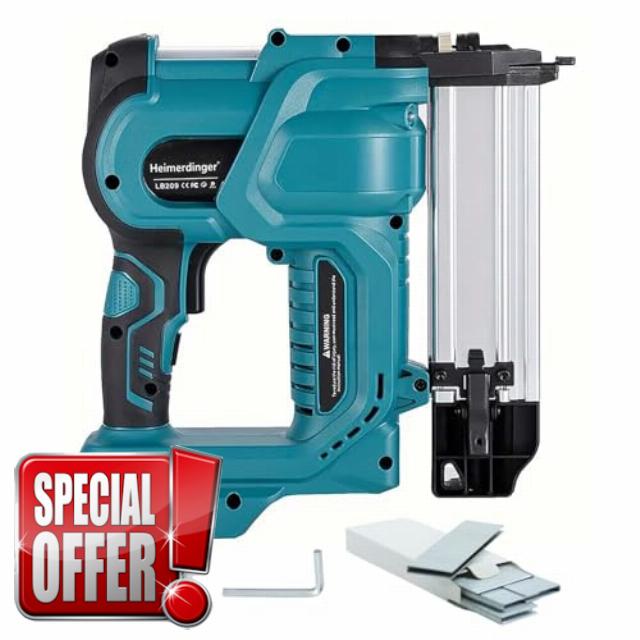 Cordless 2 Inch Brad Nailer Compatible with Makita 18V Battery