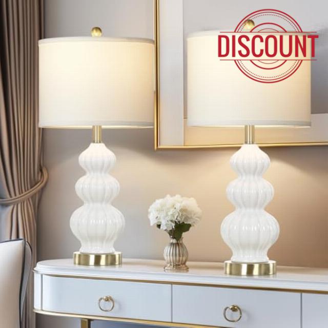 Modern White Table Lamps