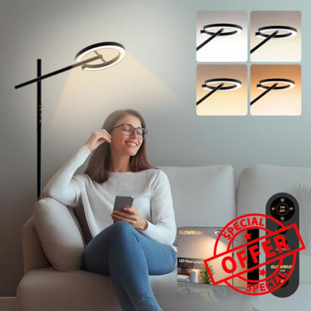 GLOWRIUM-H1B Light Therapy Lamp 12000 Lux