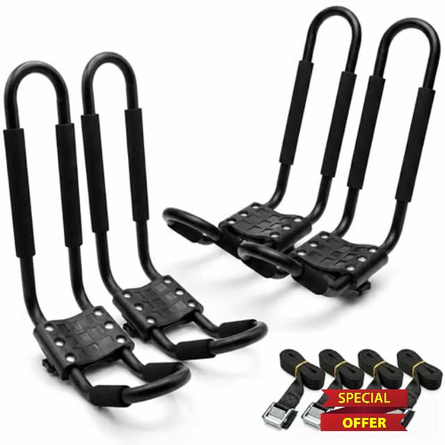 Vallix 2 Pairs Kayak Roof Rack for Car