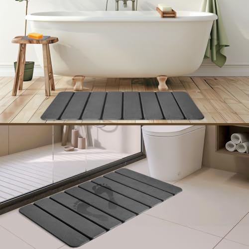 Quick Drying Floor Mat for Bathroom Kitchen Counter (28" x 16"