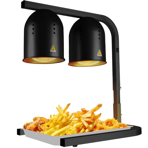 with Two 250W Bulbs for Fast and Even Heating