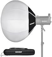 NEEWER 35.4'' Octagonal Softbox, Quick Release Parabolic Soft Box with Bowens Mount, Diffusers, G...