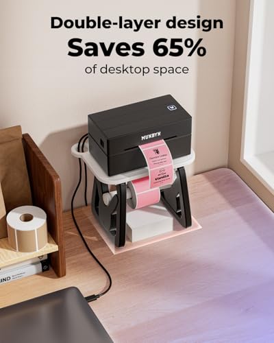 Label Roll Holder for Desktop Thermal Printer
