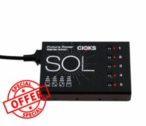 CIOKS SOL Small and Medium Pedalboard Power Supply