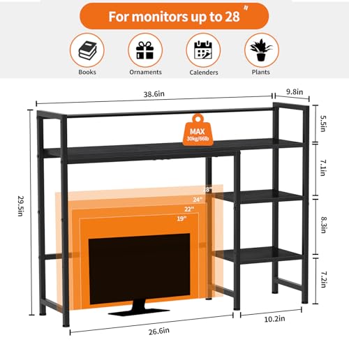 4 Tier Desk Display Rack