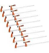 VEVOR Bar Clamps for Woodworking, 4-Pack 36 inch Opening, Lockable F-Clamp with 600 lbs Load Limi...