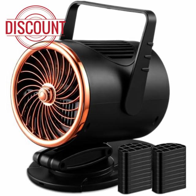 Portable Range Hood Rechargeable Desktop Exhaust Fan with 3 Speed Suction Power 20 Filter Cores for Indoor BBQ Hot Pot Cooking Kitchen Apartment Dormitory