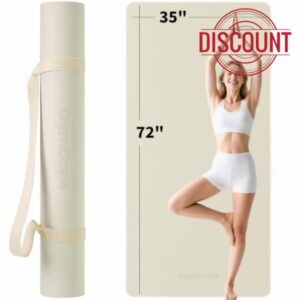 Extra Large Yoga Mat – 72"x48" or 78"x57"