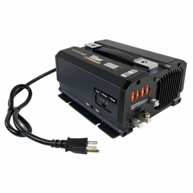 PowerMax PMBC-75 75 Amp 12V Battery Charger with Clamps