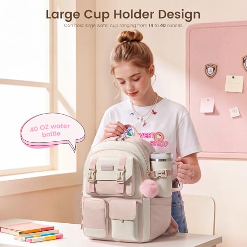 Student Backpack Purse for 8-16 Teenage