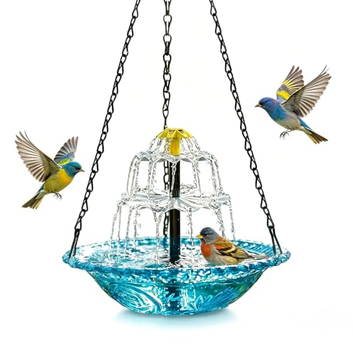 Outdoor Large Humming Birds Hanging Water Fountains