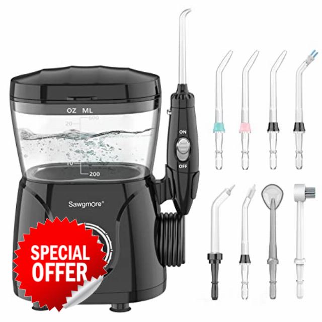 Sawgmore FC166 Water Flosser for Teeth/Braces
