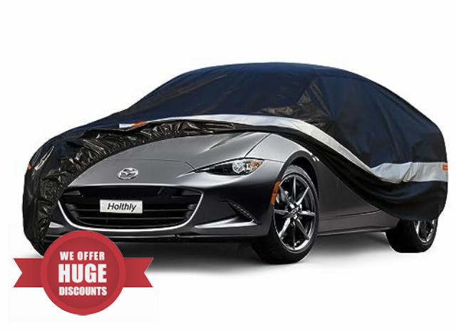 10 Layers Car Cover Waterproof All Weather for Coupe Hatchback