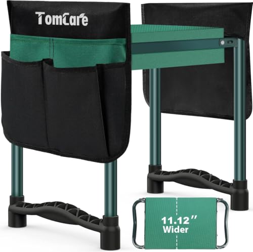 11.12" Kneeling Pad Sturdy Garden Bench | Heavy Duty Garden Stool