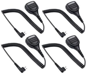 commountain Speaker Mic for Motorola Radios R2 CP100D CP200D CP200 CP185 CLS1410 CLS1110 BPR40D BPR40 RDU4100 RDU4160D RMU2040 RMU2080D CLS RDU RMU
