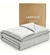 Larexius Chunky Knit Blanket - Luxury Soft Cozy Queen Size(50*60) Chenille Throw Blanket,100% Wov...
