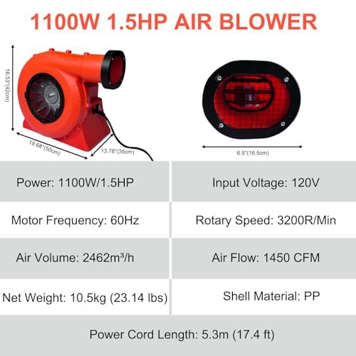 Portable Fan Pump Commercial for Large Inflatables