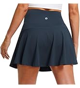 M MAELRE Womens Pleated Tennis Skirt with 2 Inner Pockets Shorts High Waisted Athletic Golf Skort...