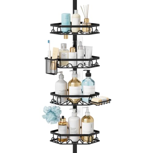 304 Stainless Steel Rustproof Adjustable Organizer Rack for Bathtub