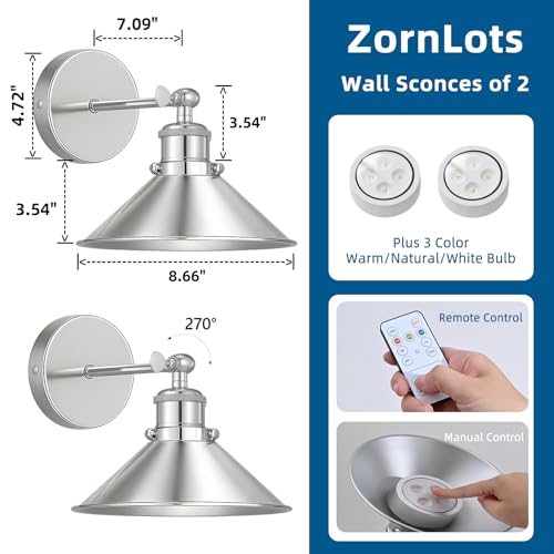 LED Bulbs Included